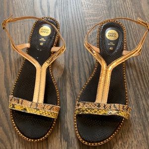 Leather sandals - 40